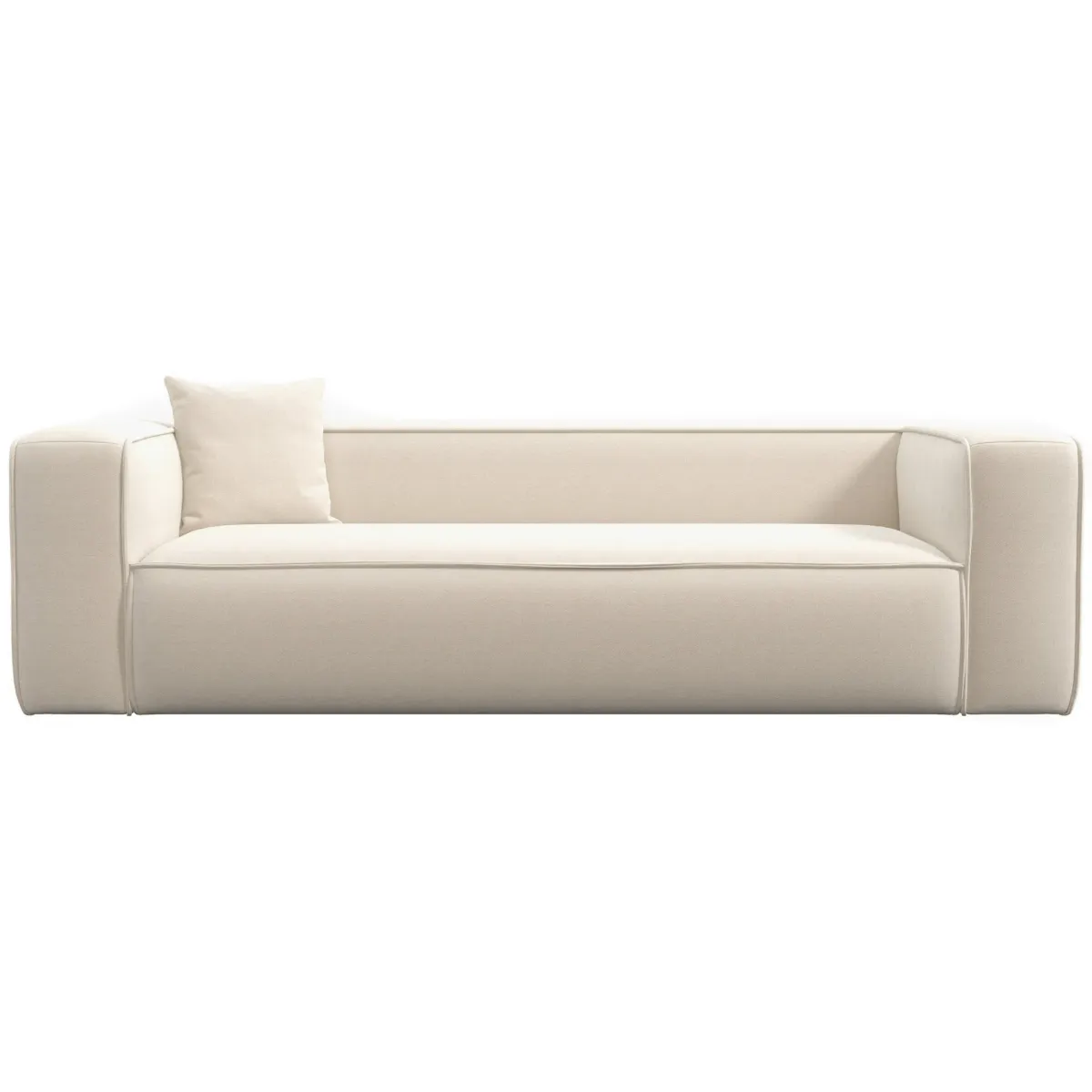 Barcelona Modern Cream Boucle Sofa