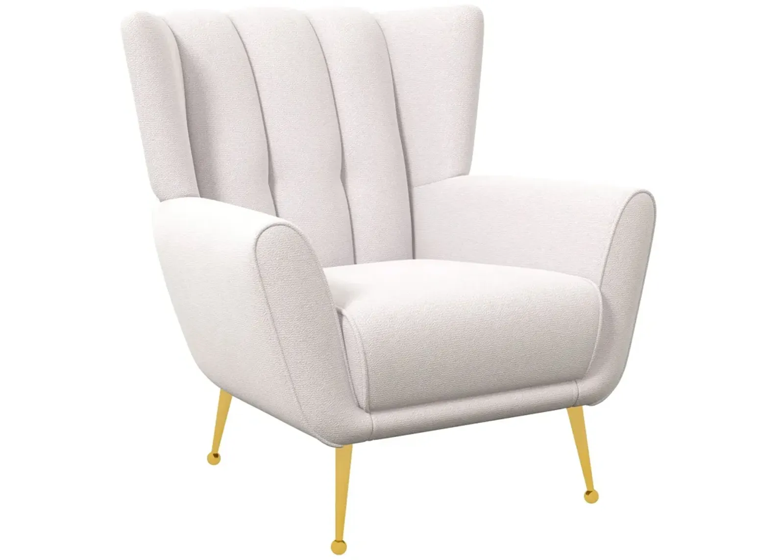 Amelia Chair Beige Boucle