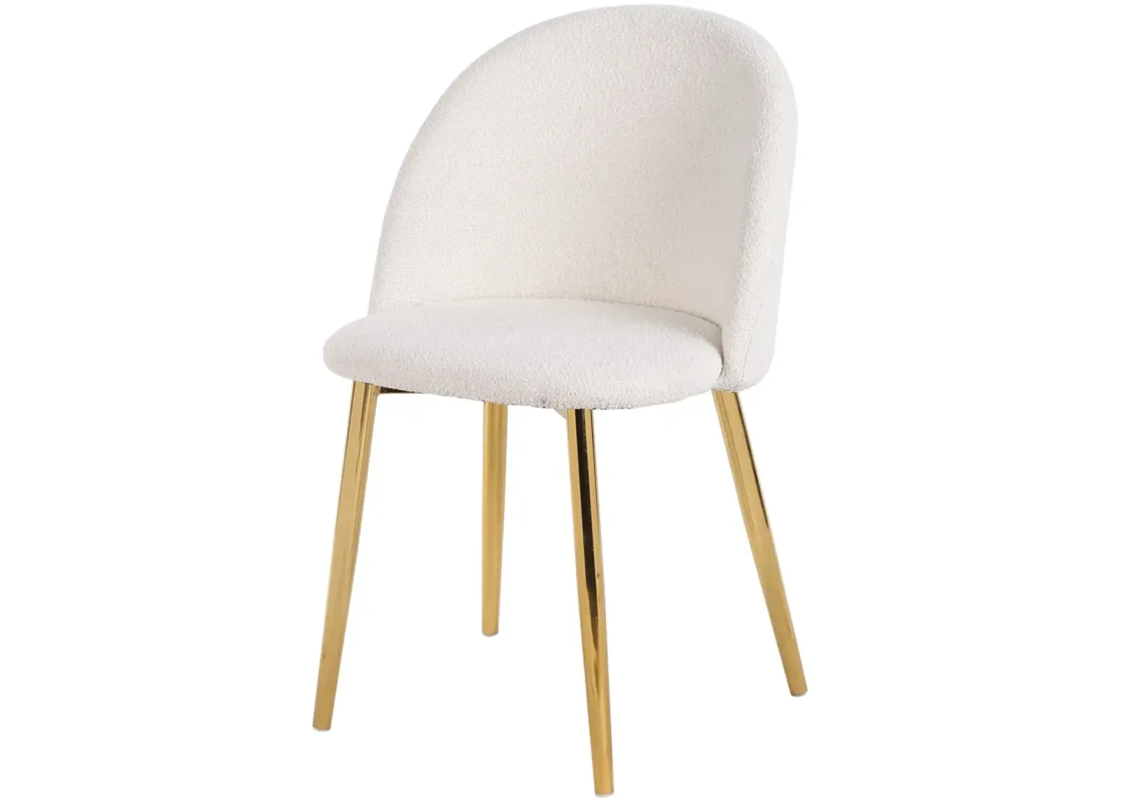 Vanessa Dining Chair Beige Boucle