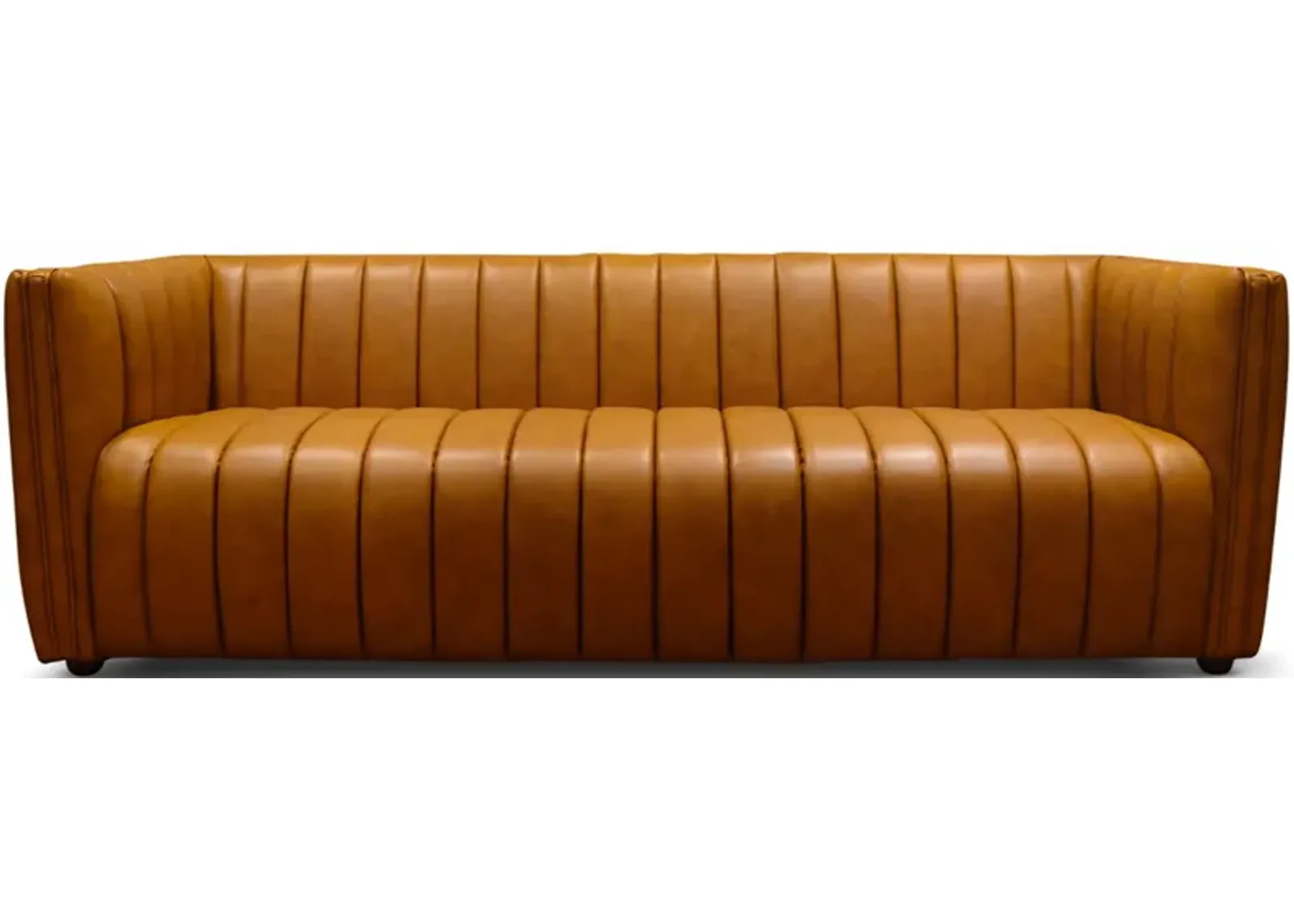 Rosslyn Cognac Leather Sofa