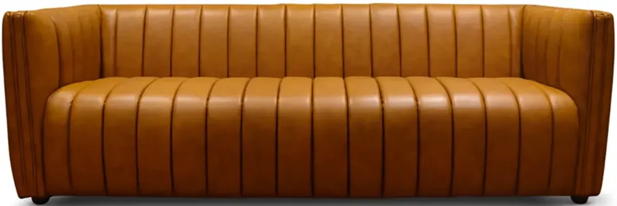 Rosslyn Cognac Leather Sofa