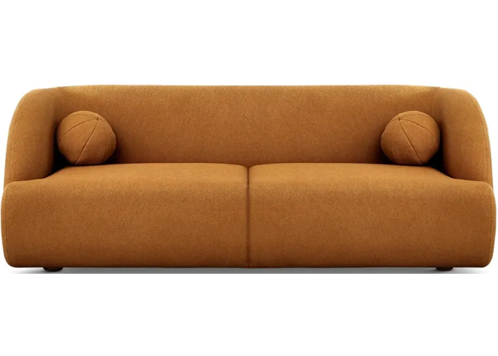 Quinn Sofa - Burnt Orange Boucle