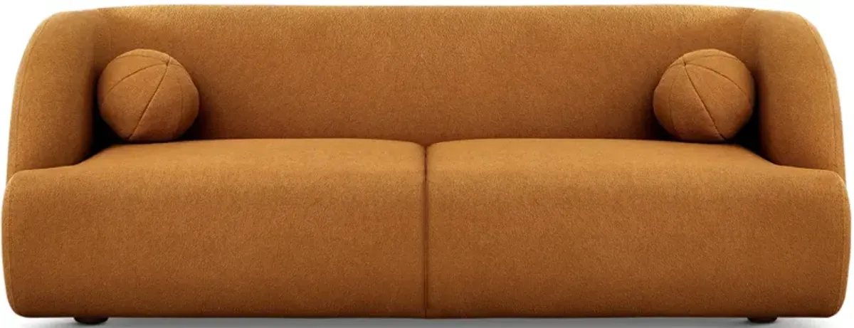 Quinn Sofa - Burnt Orange Boucle