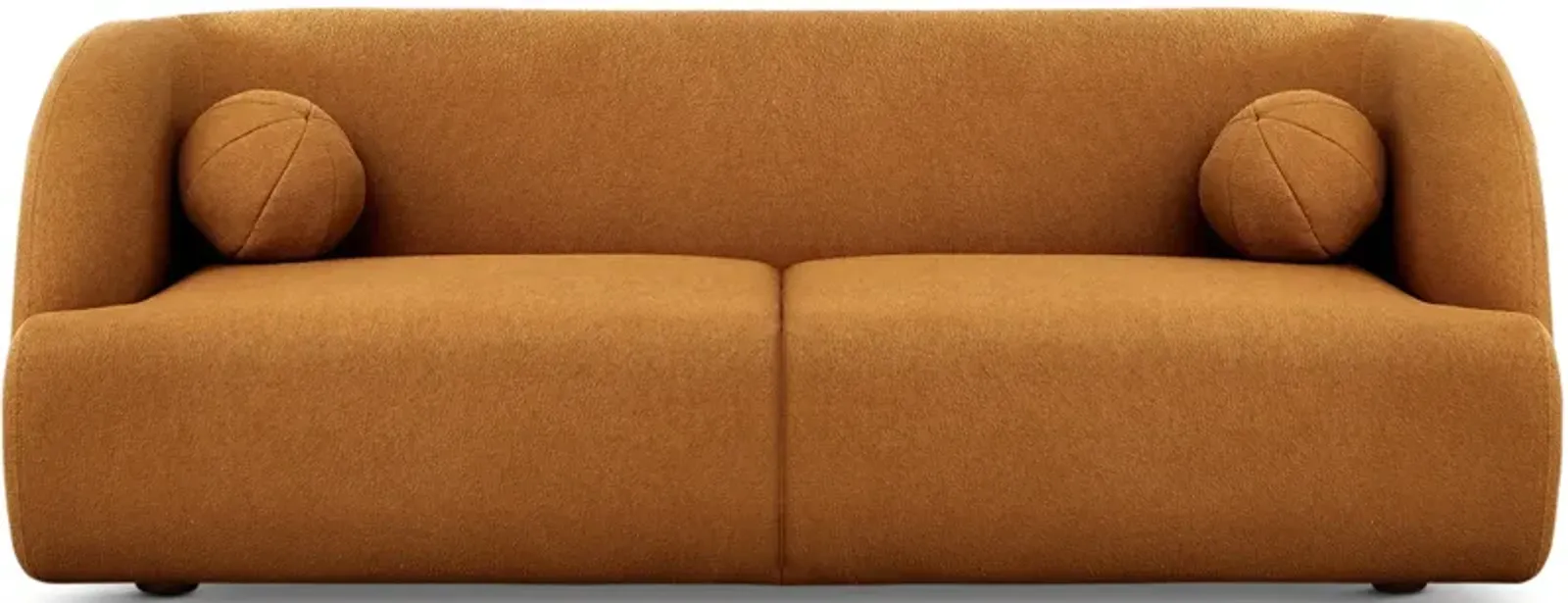 Quinn Sofa - Burnt Orange Boucle