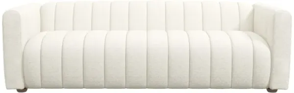 Clara White Boucle Sofa