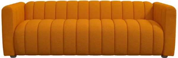 Clara Burnt Orange Boucle Sofa