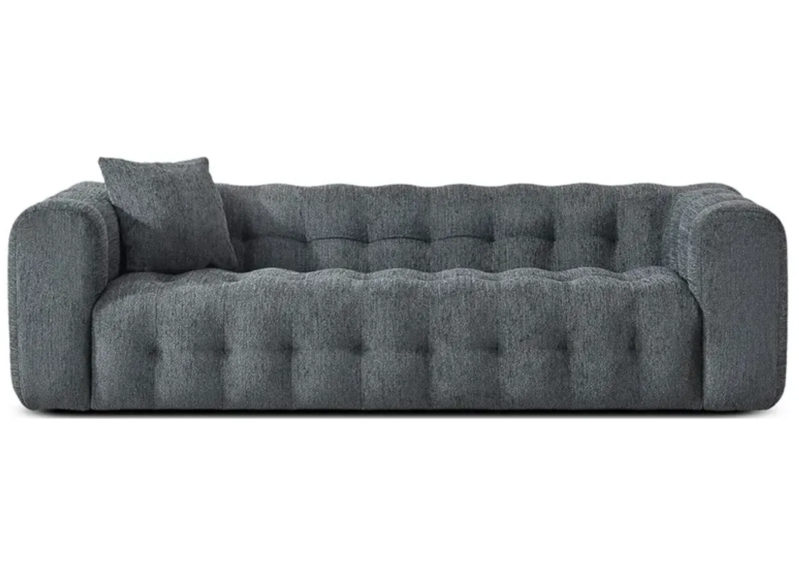 Marceille Modern Boucle Sofa in Dark Gray