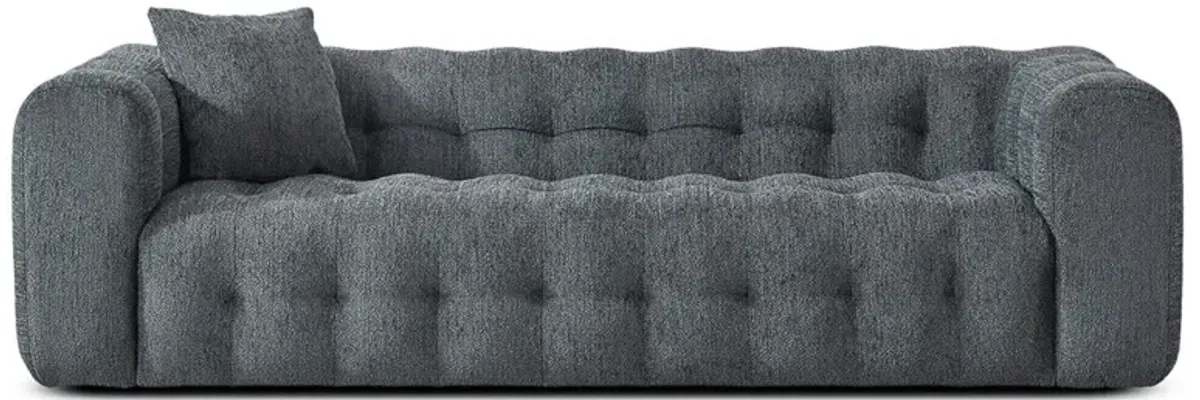 Marceille Modern Boucle Sofa in Dark Gray