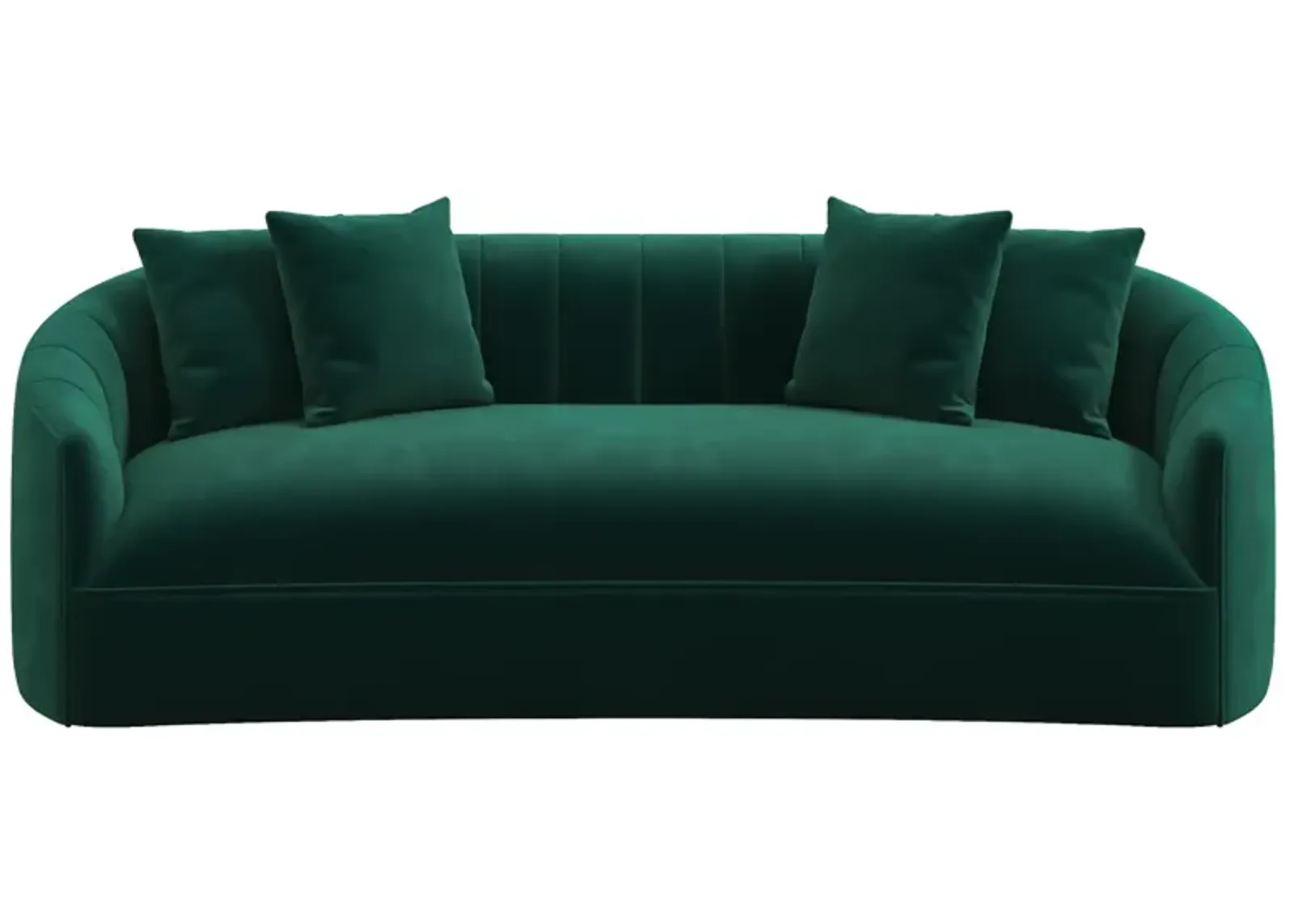 Kent Green Velvet Sofa