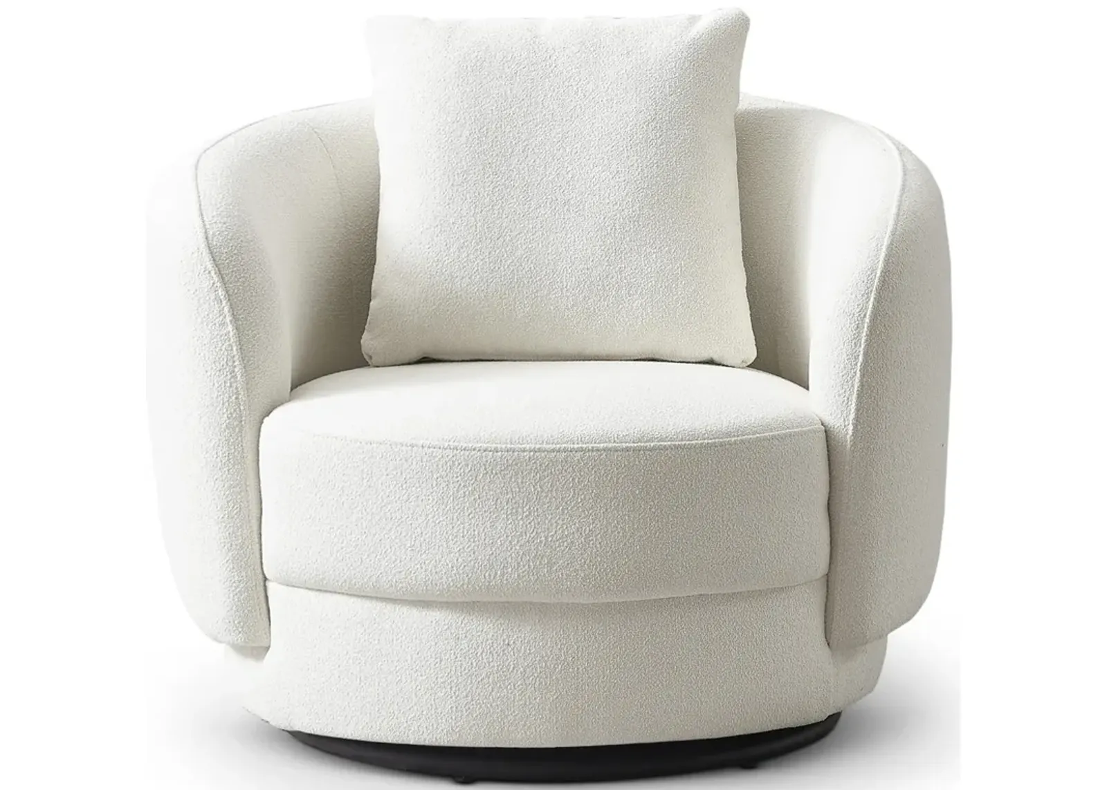 Perth Beige Boucle Lounge Chair