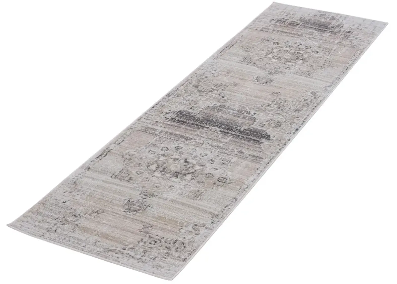 Payas Cream-Beige Runnner Rug Size 2'2'' x 8'