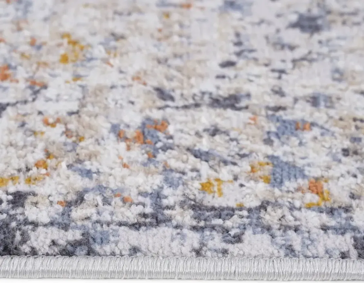 Payas Ivory - Grey Runner Rug Size 2'2'' x 8'