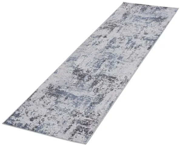Payas Grey Denim Rug Size 2'2'' x 8'