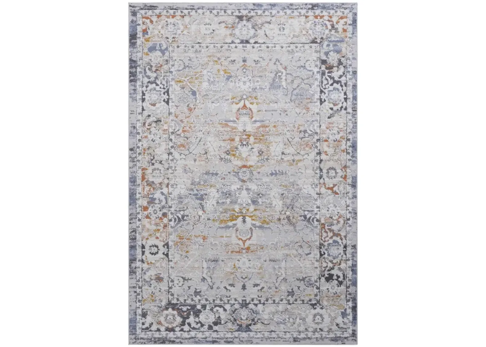 Payas Ivory - Grey Rug Size 5'3'' x 7'6''