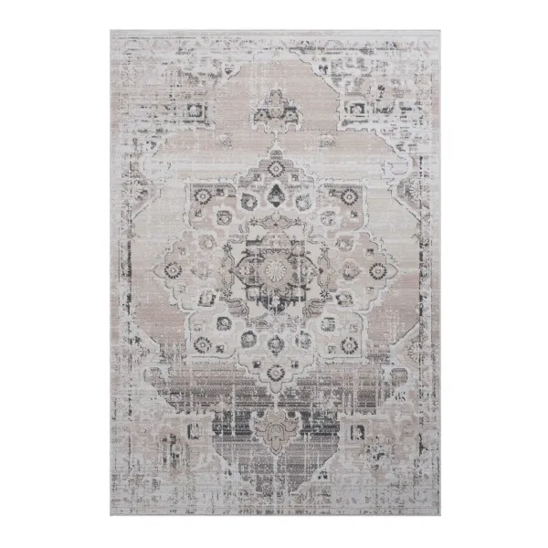 Payas Cream Beige Rug Size 5'3'' x 7'6''