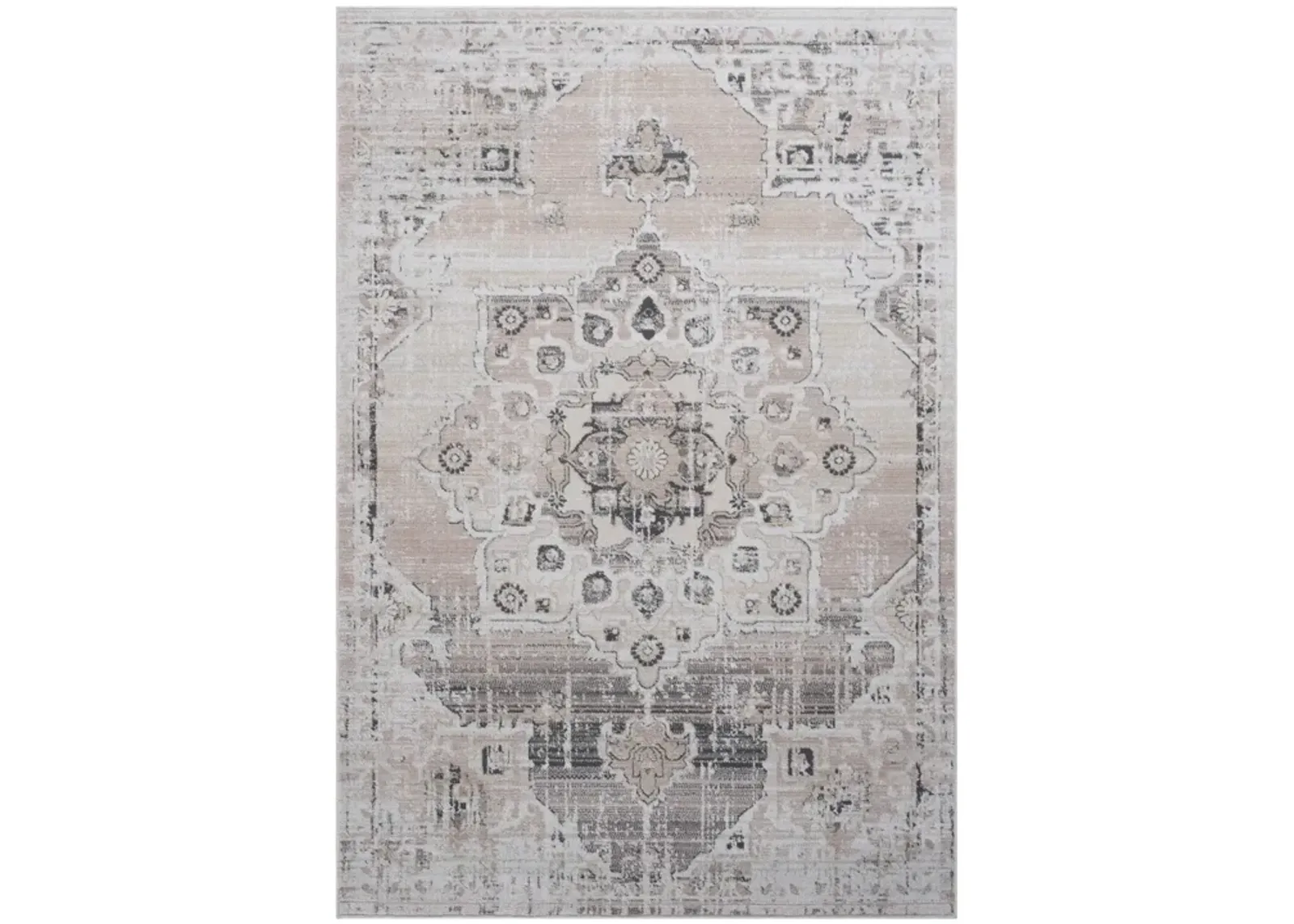 Payas Cream Beige Rug Size 5'3'' x 7'6''