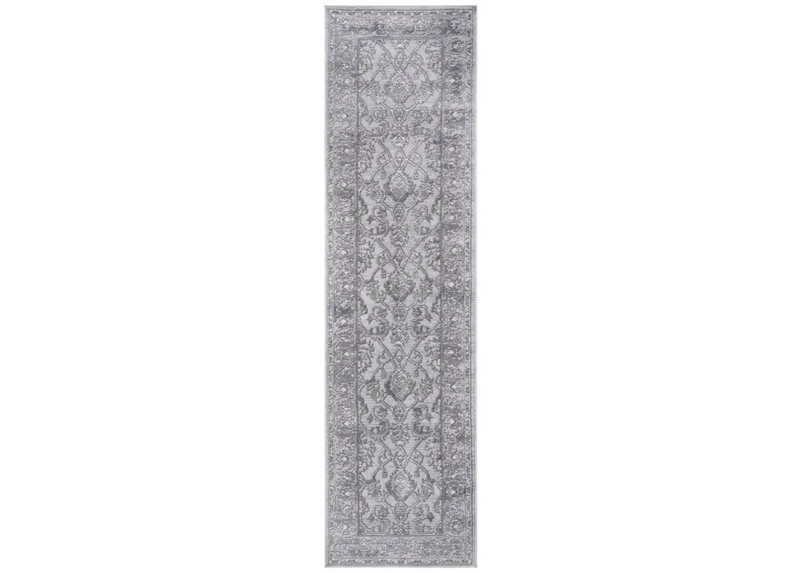 Marfi Ivory-Grey Runner Rug 2'2'' x 8'