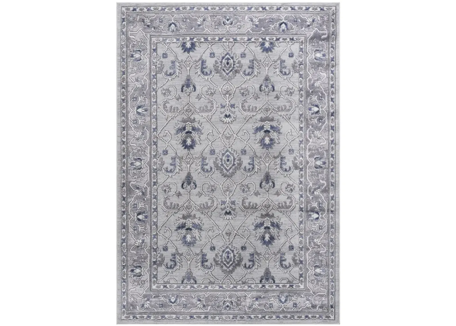 Marfi Grey - Blue Rug Size 5'3'' x 7'6''