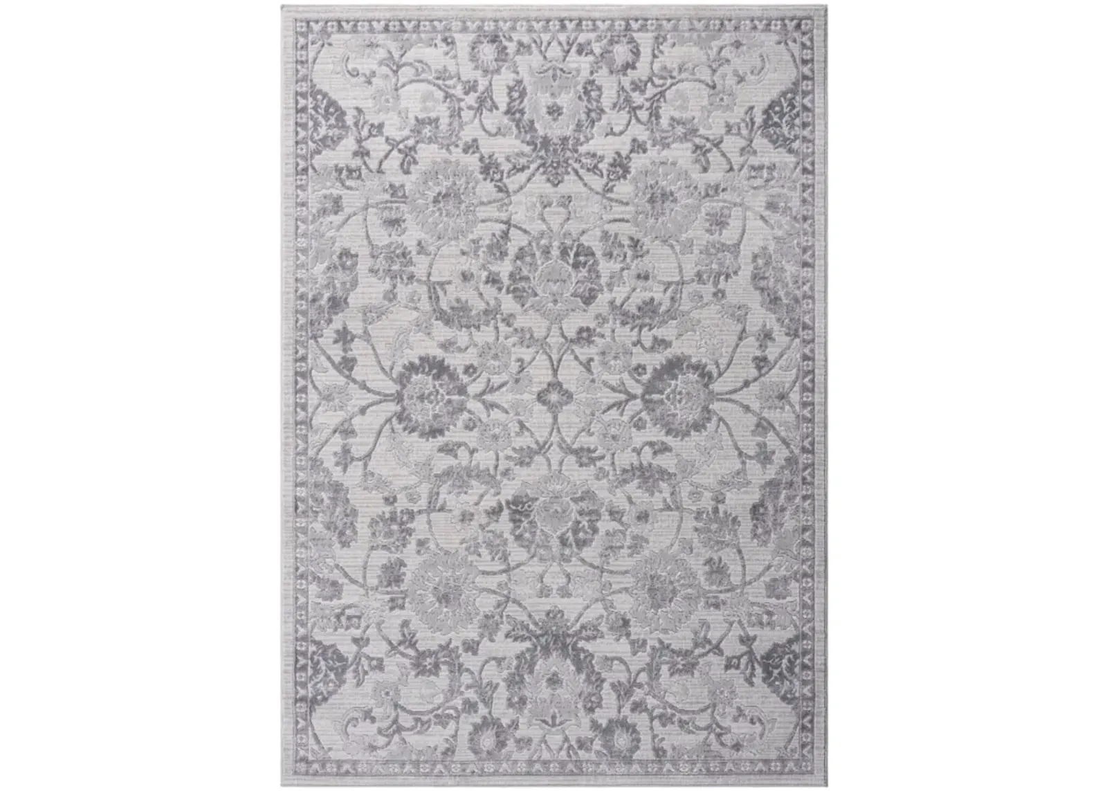 Marfi Grey - Silver Rug Size 5'3'' x 7'6''