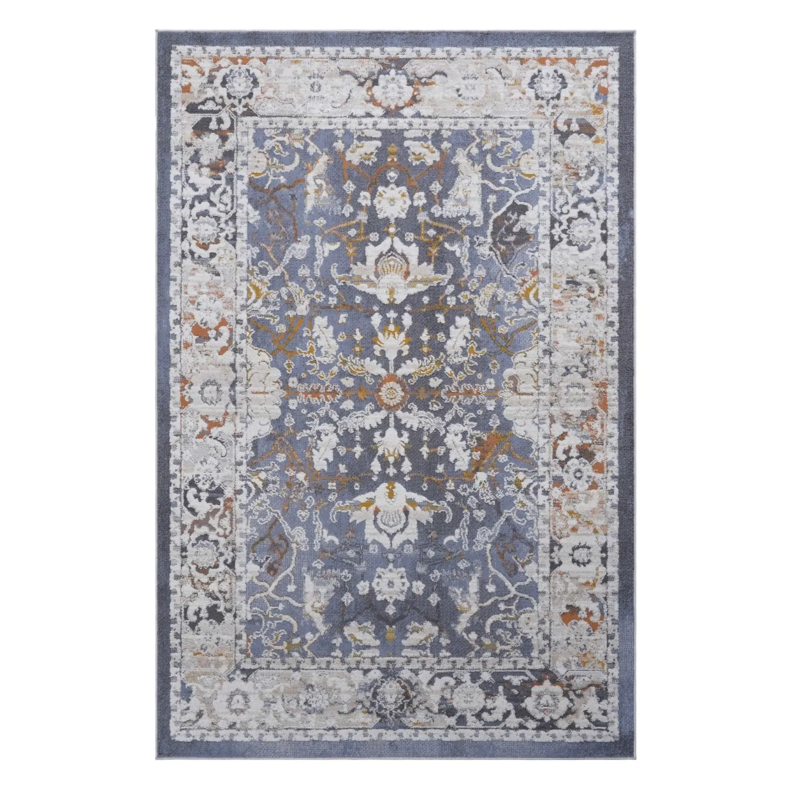 Payas Blue Rug Size 6'7'' x 9'