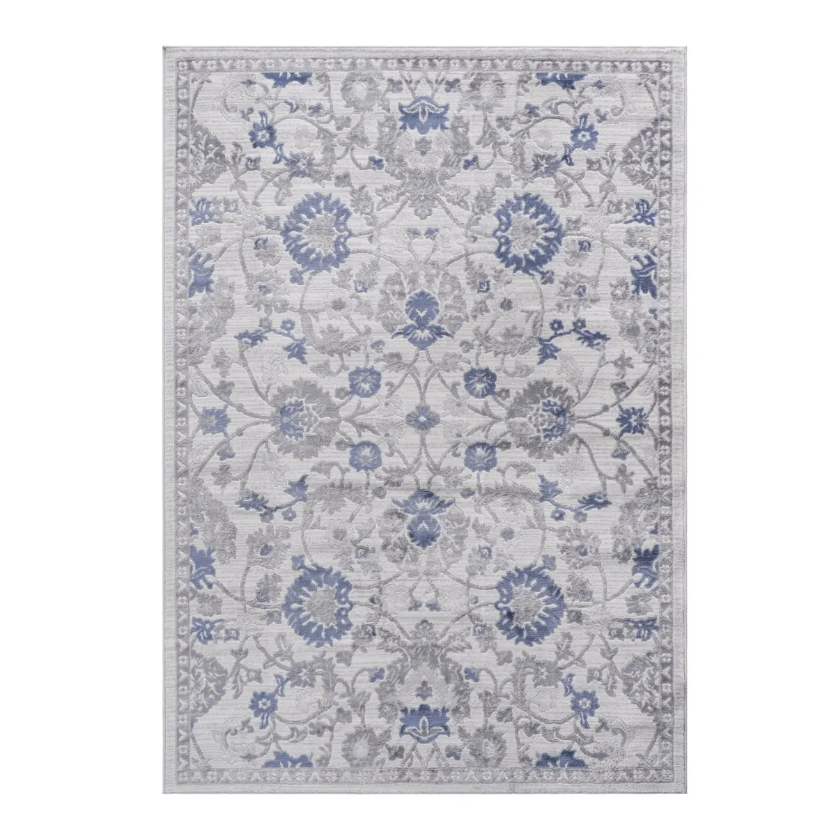 Marfi Blue - Silver Rug Size 6'7''x 9'