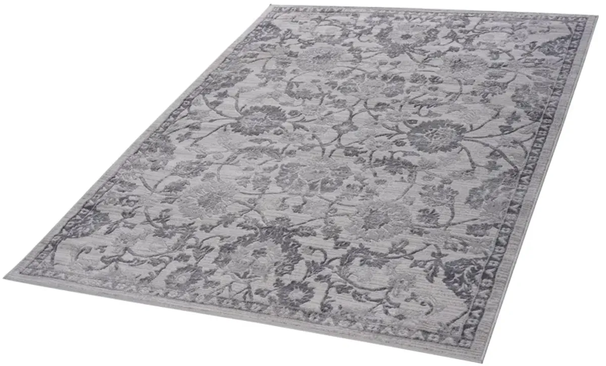 Marfi Grey - Silver Rug Size 6'7''x 9