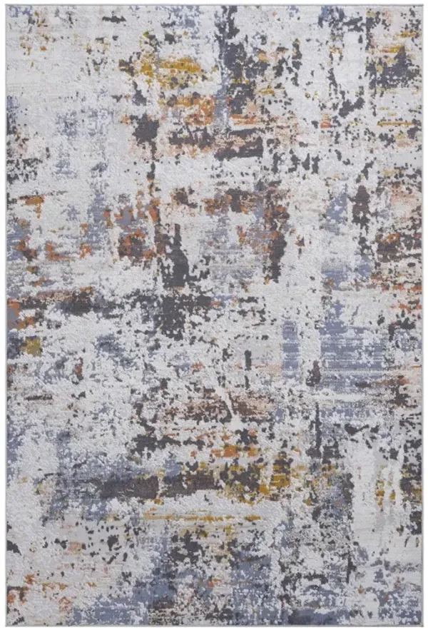 Payas Ivory - Blue Rug Size 7'9'' x 10'
