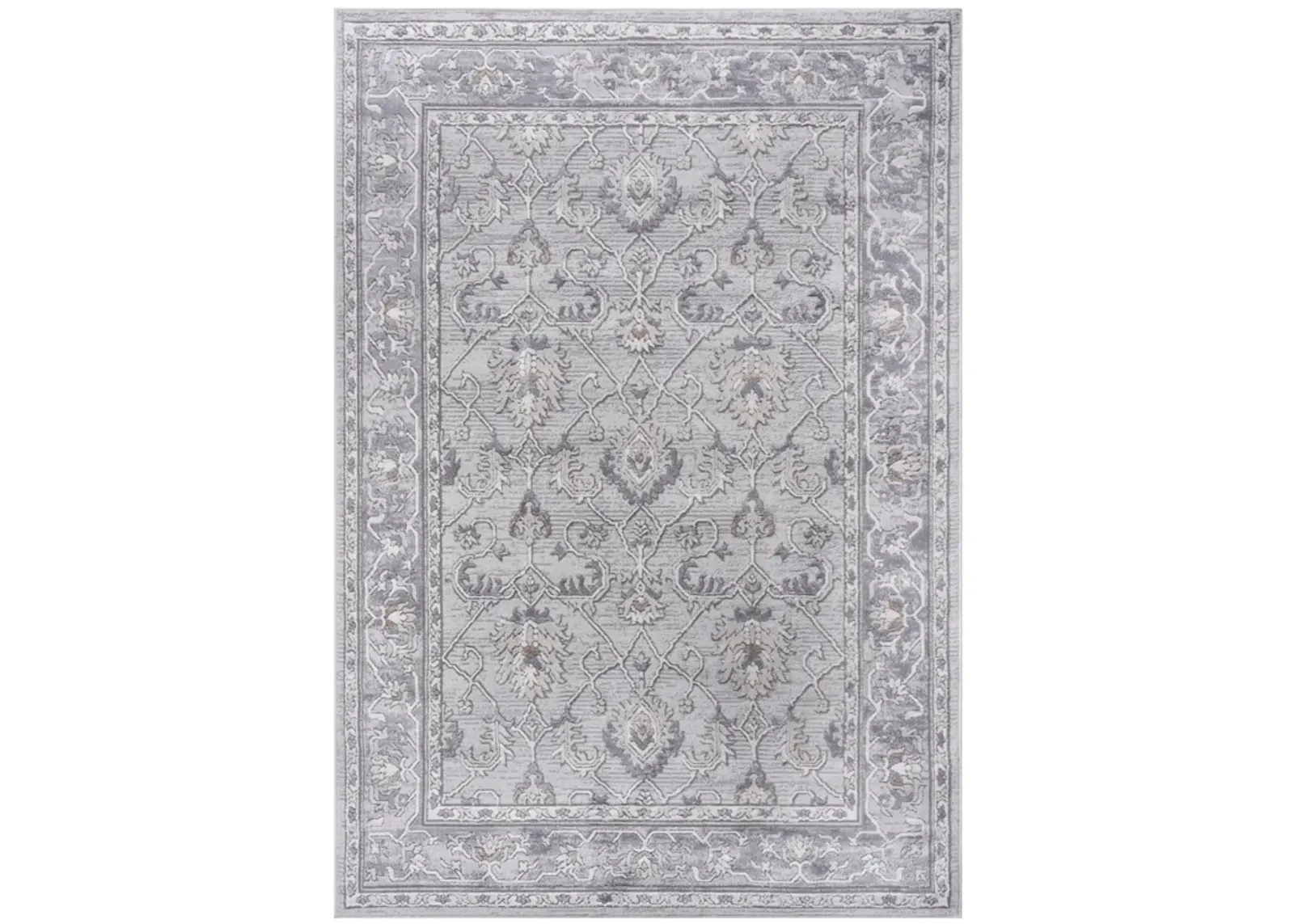 Marfi Ivory - Grey Rug Size 6'7'' x 9'