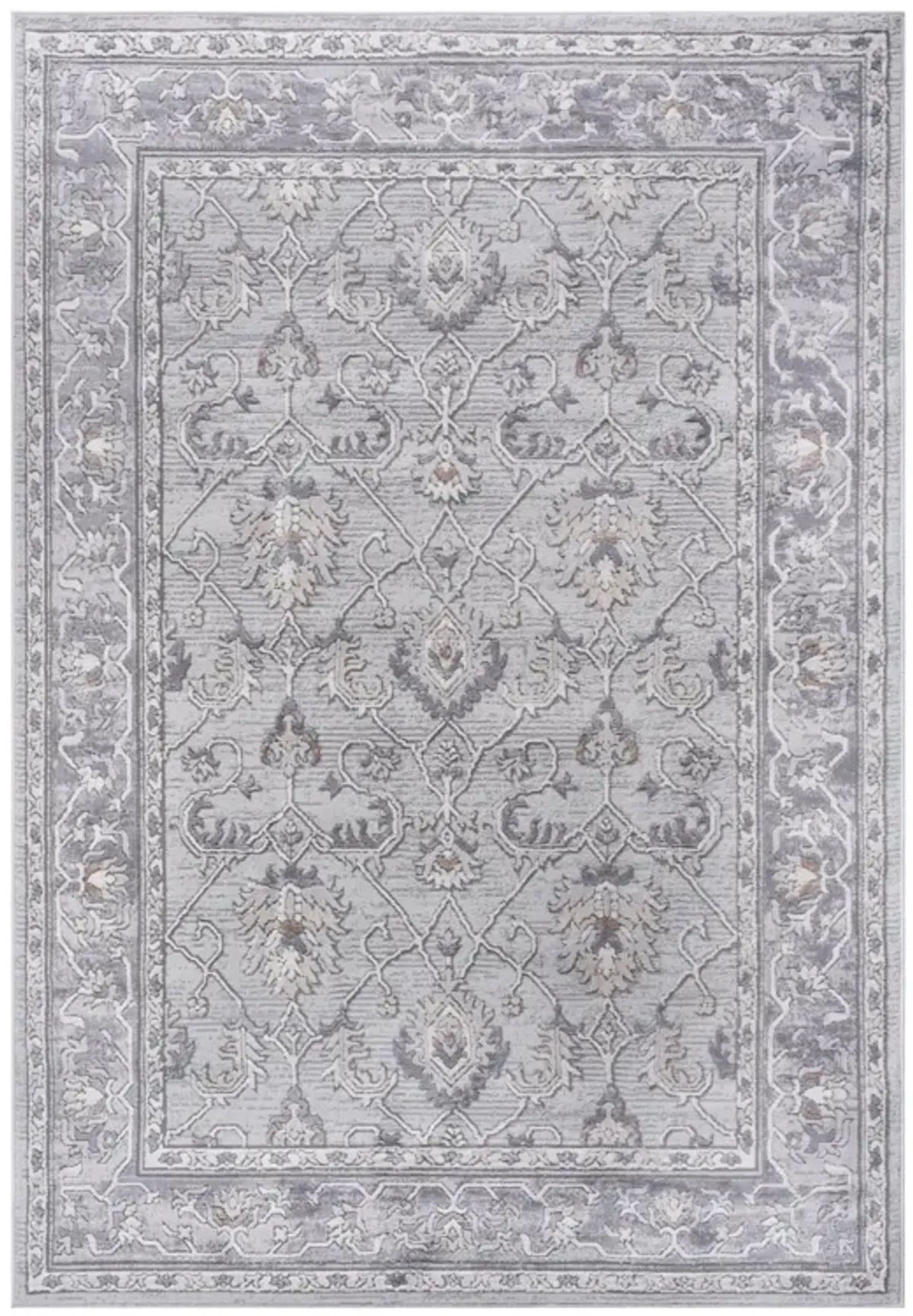 Marfi Ivory - Grey Rug Size 6'7'' x 9'