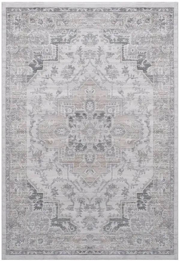 Marfi Ivory-Beige Rug Size 6'7'' x 9'