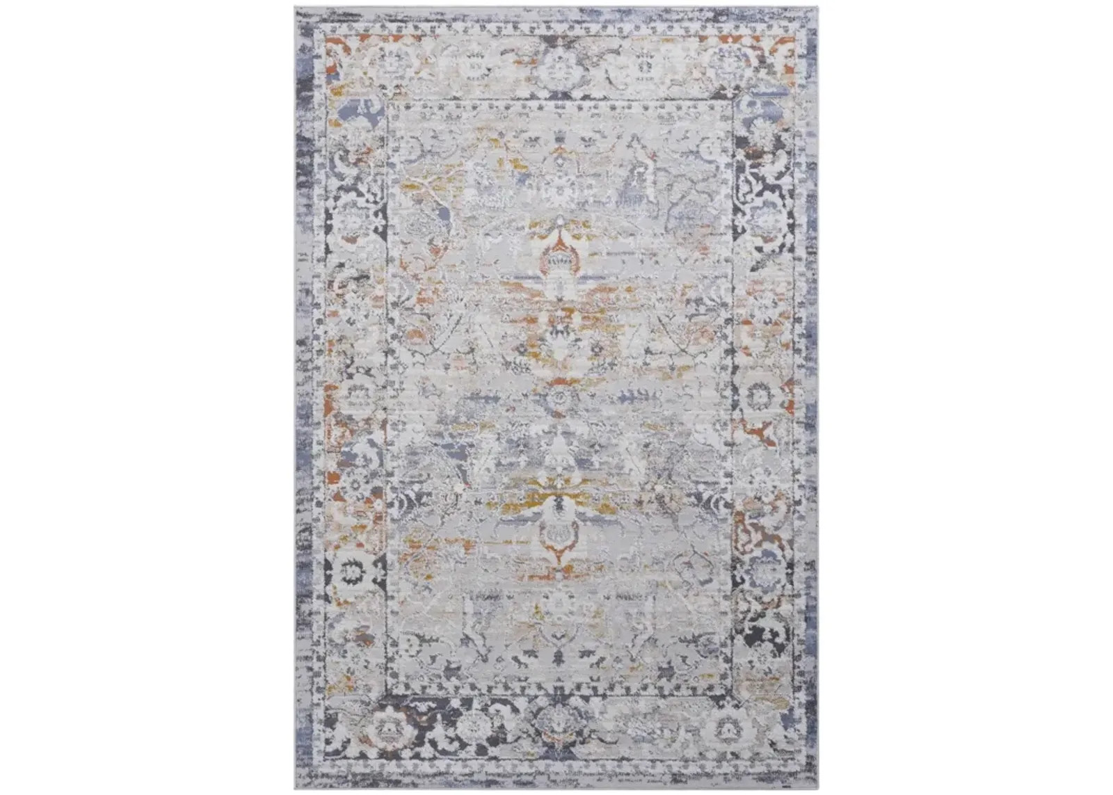 Payas Ivory - Grey Rug Size 6'7'' x 9'