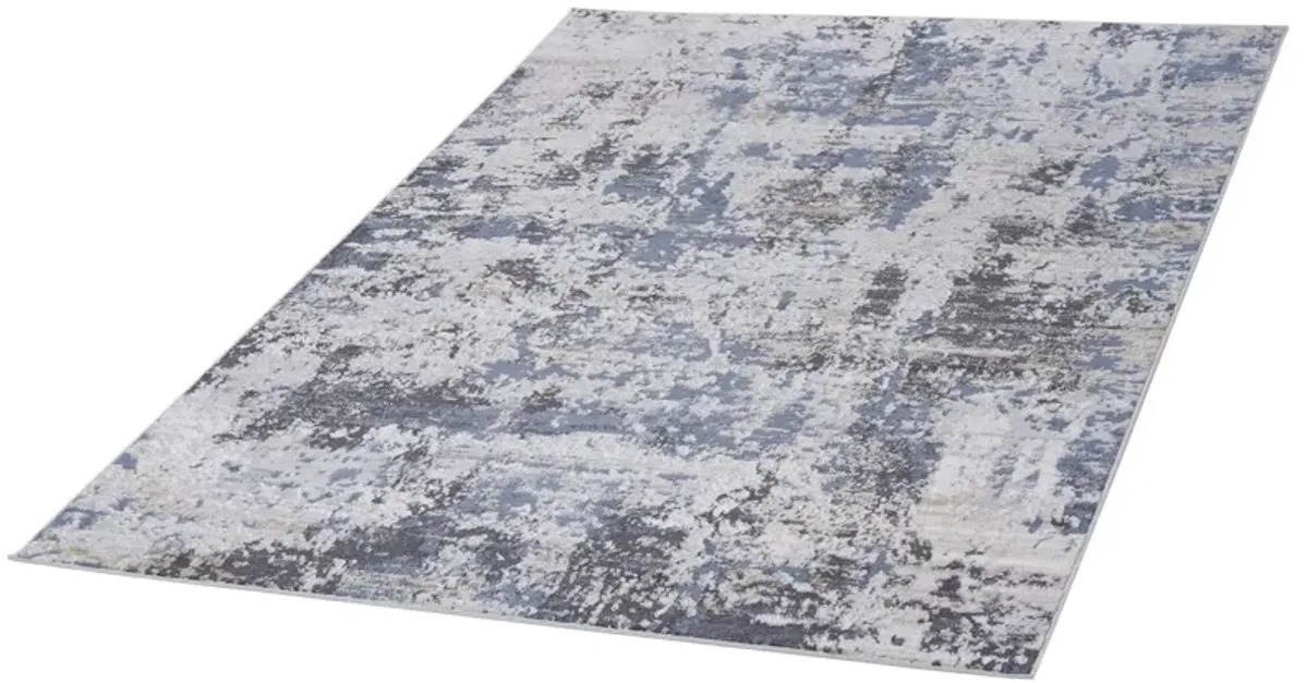 Payas Grey Denim Rug Size 6'7'' x 9'