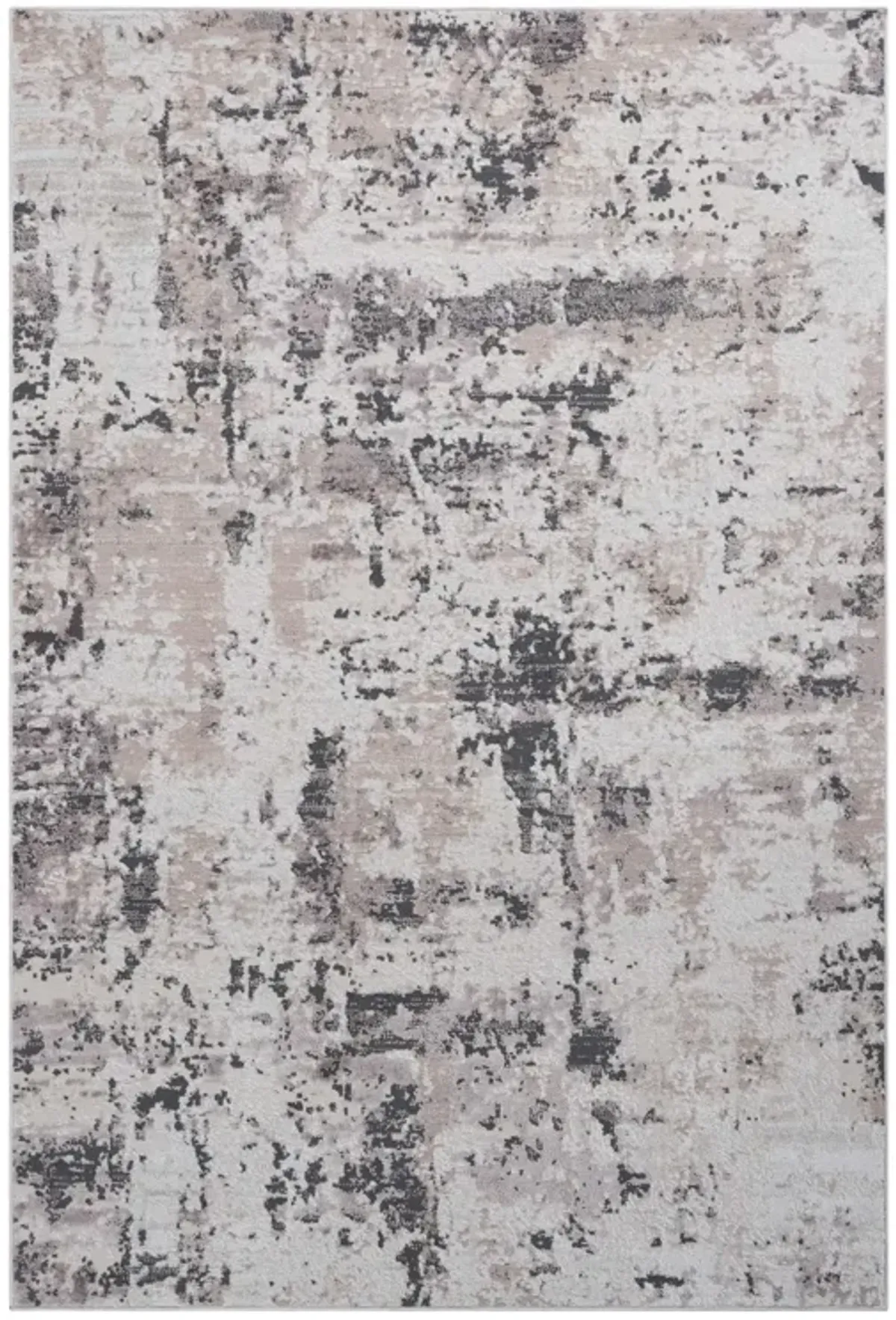 Payas Cream Brown Rug Size 6'7'' x 9'