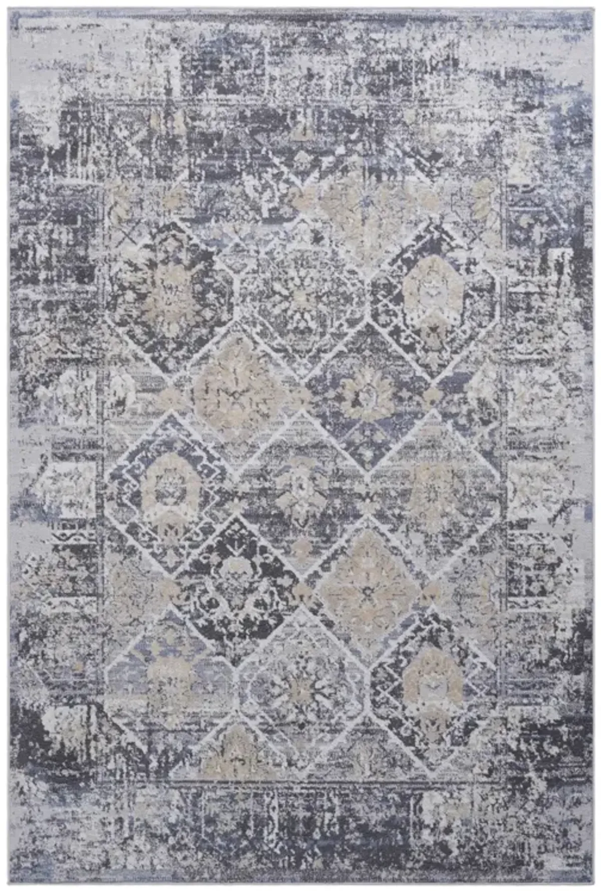 Payas Grey - Blue  Rug Size 5'3'' x 7'6"