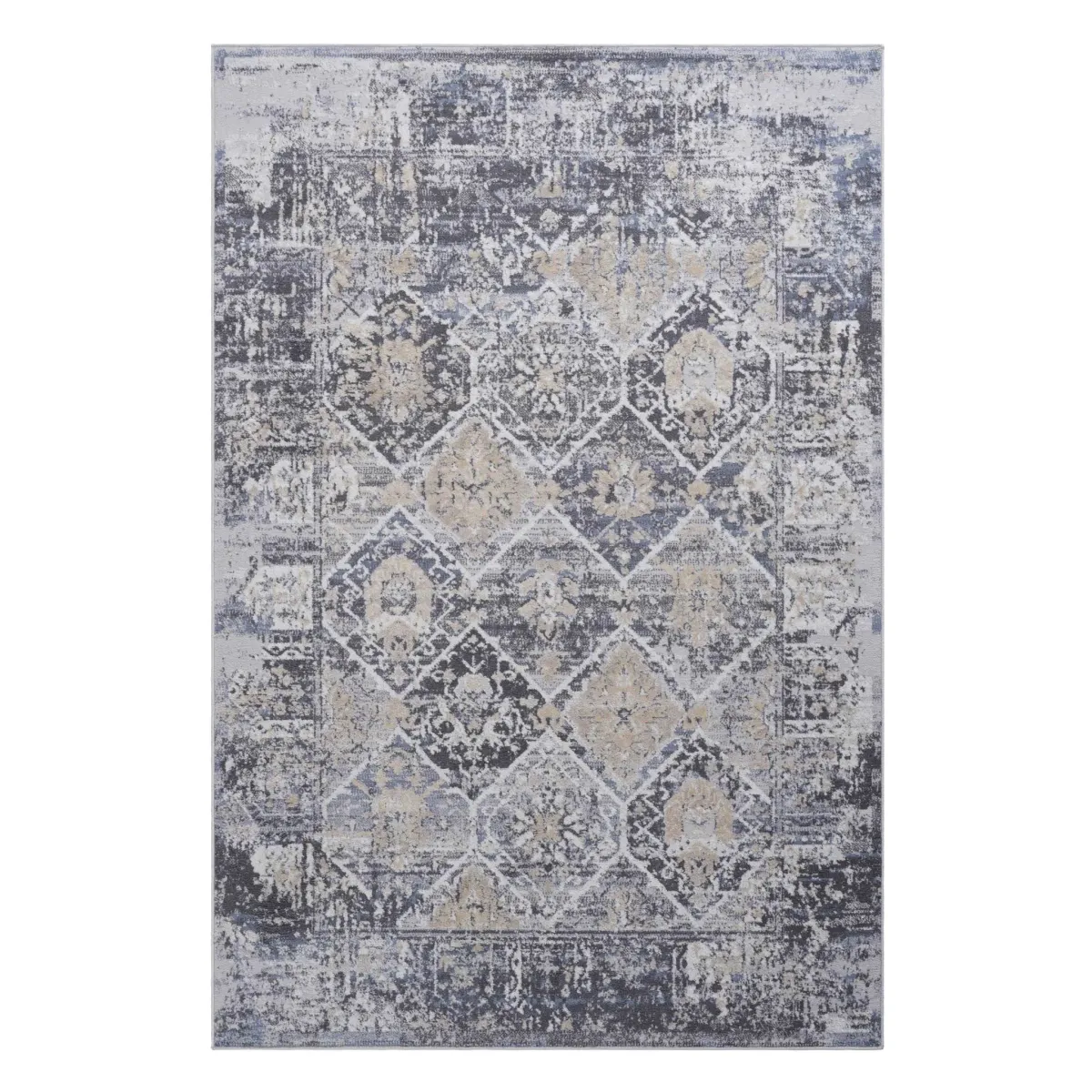 Payas Grey - Blue  Rug Size 5'3'' x 7'6"