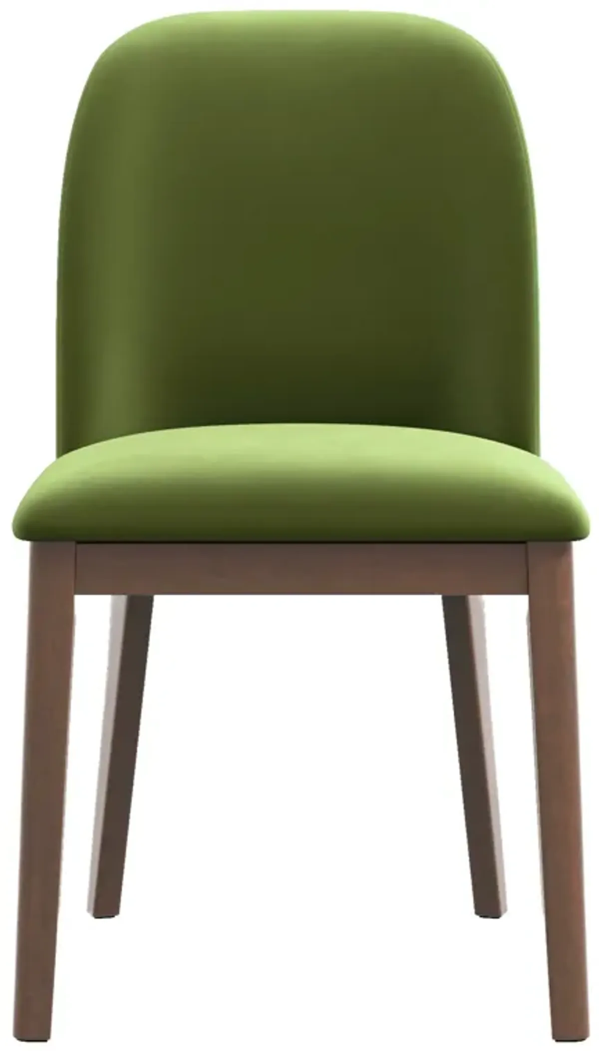 Belfast Green Velvet Dining Chair Set of 2