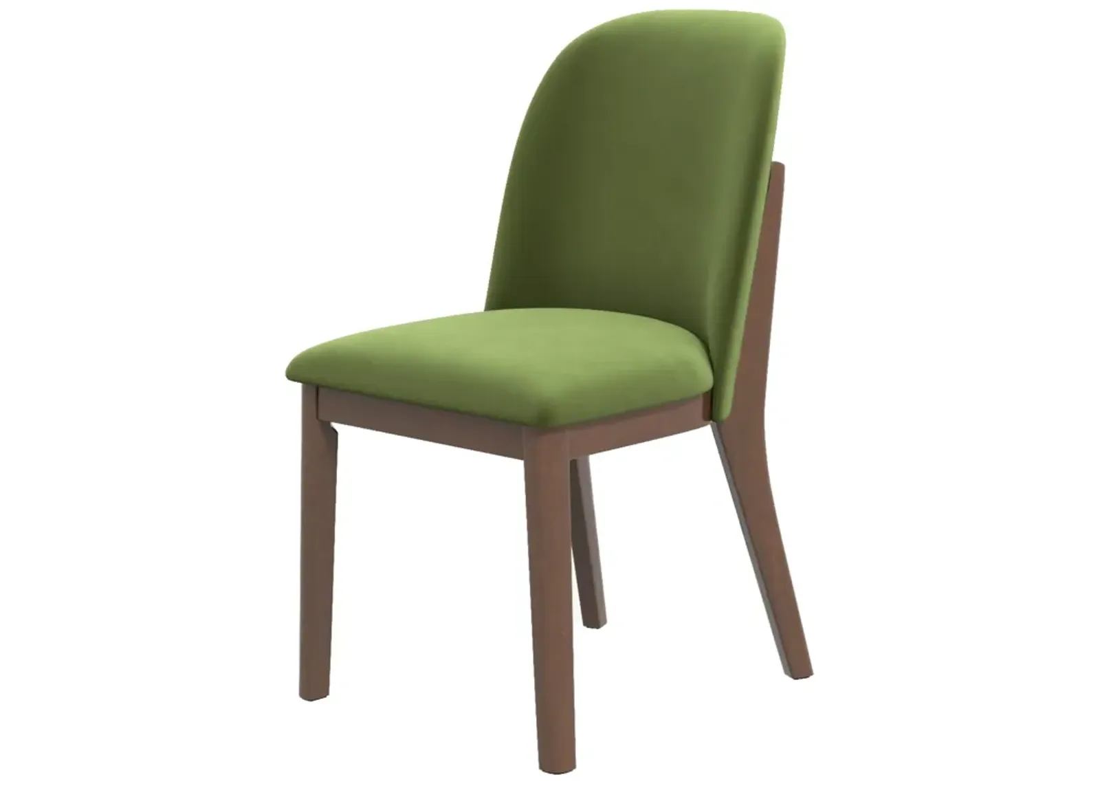 Belfast Green Velvet Dining Chair Set of 2