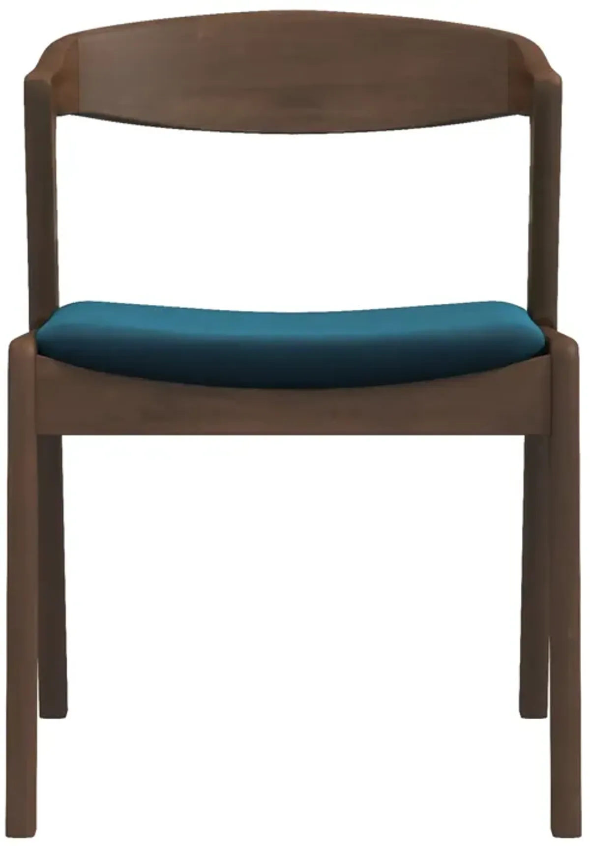 Reggie Blue Velvet Dining Chair Set of 2