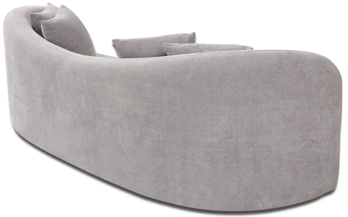 Hana Gray Boucle Sofa