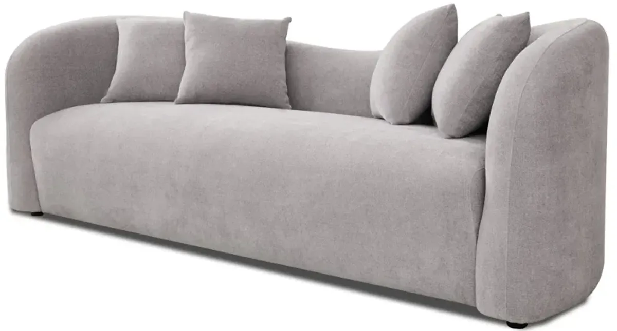 Hana Gray Boucle Sofa