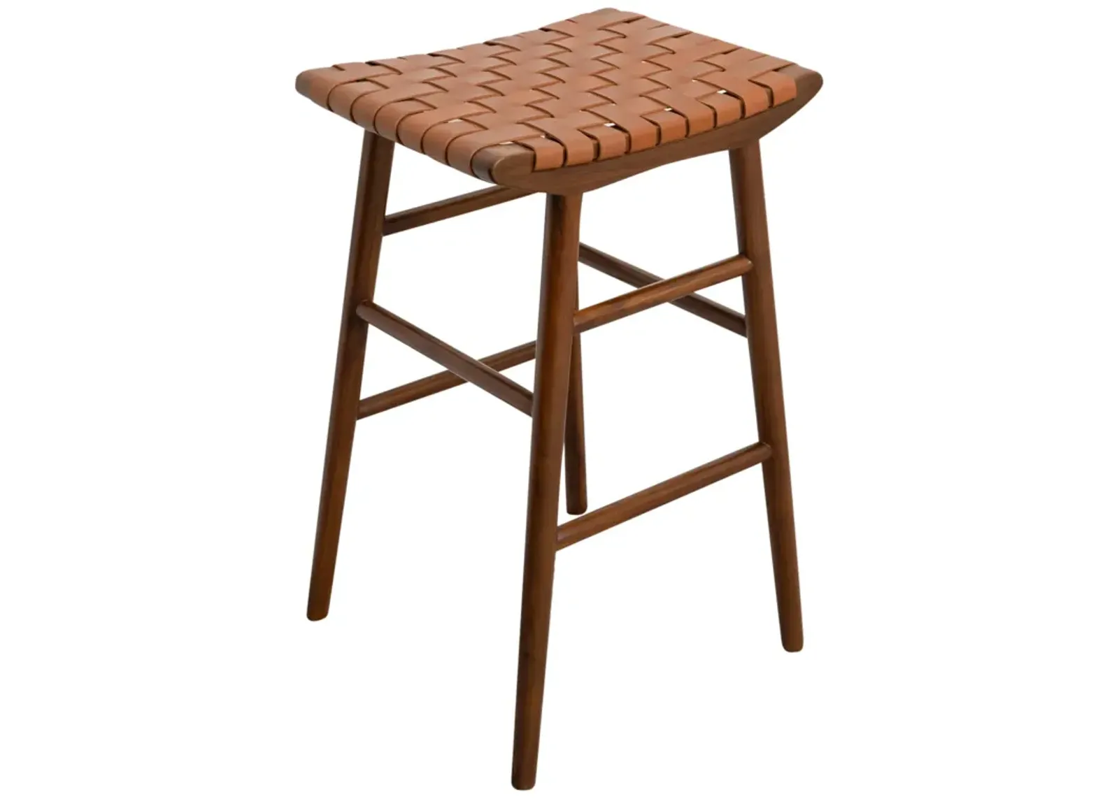 Janet Tan Leather Bar Stool