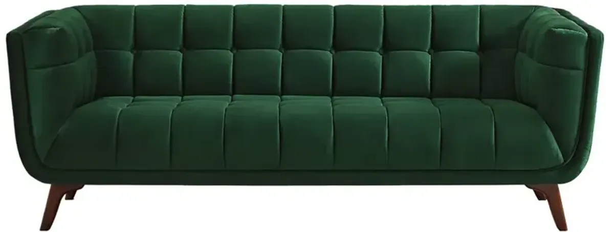 Kano Dark Green Velvet Sofa