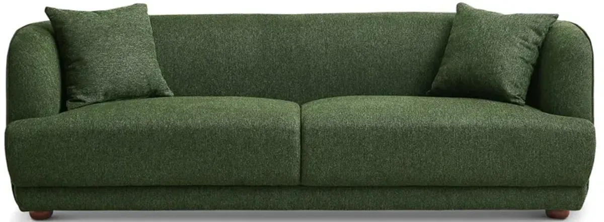 Venus Green Fabric Sofa