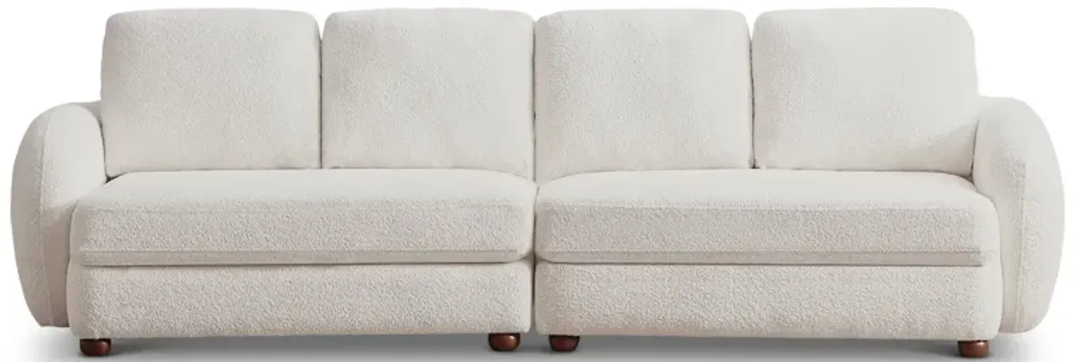 Virgil Cream Boucle Large Sofa