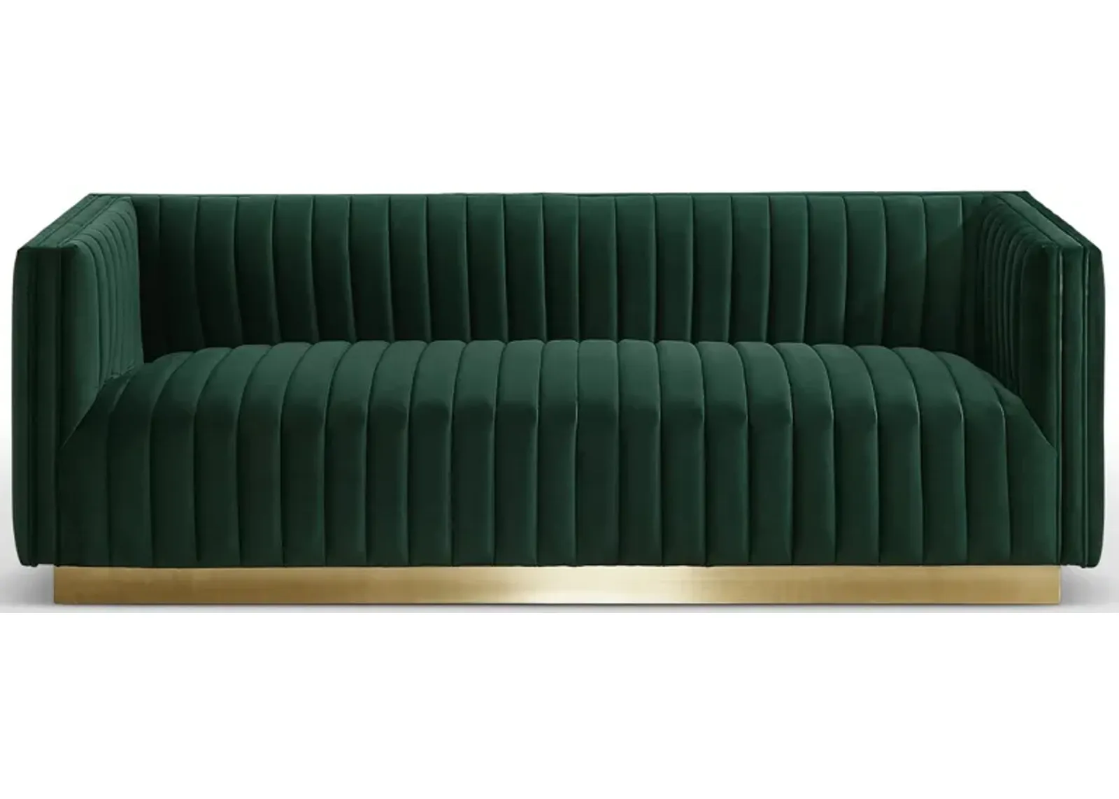 Atlanta Dark Green Velvet Sofa