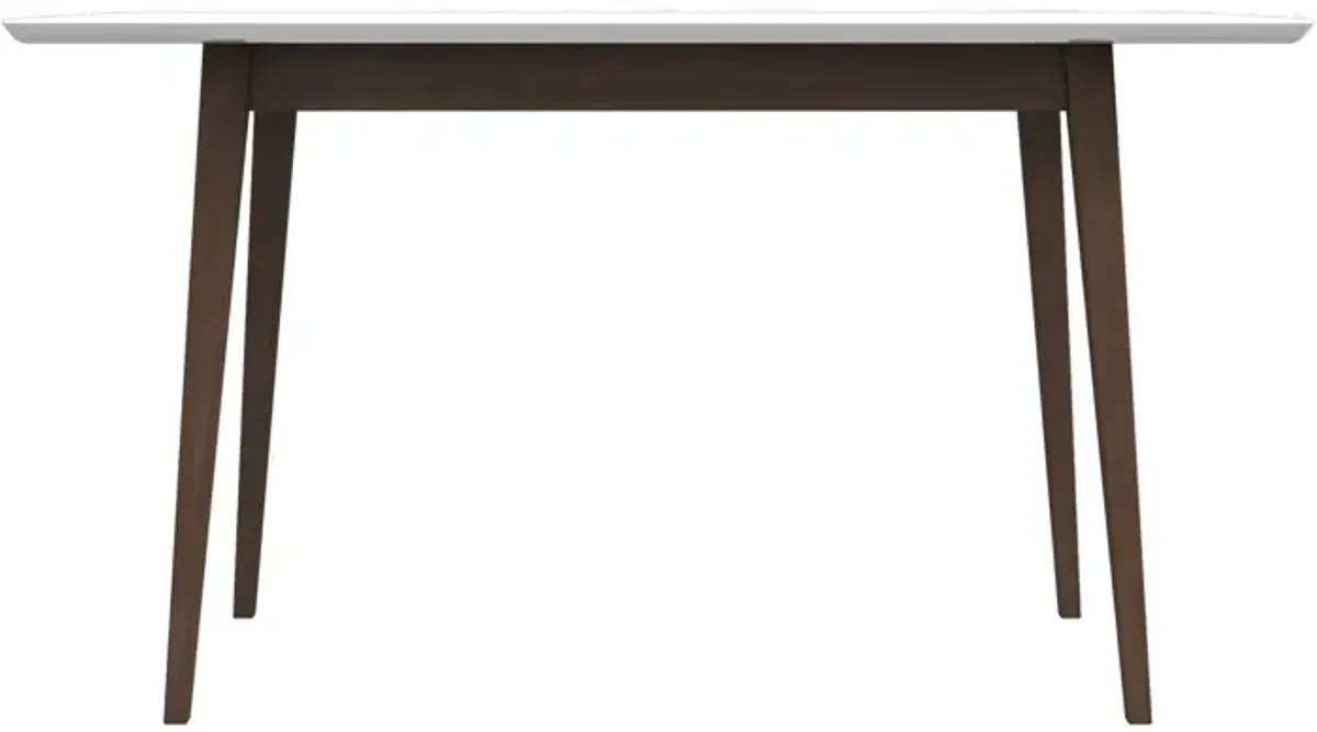 Adira White Top Small Dining Table 47"