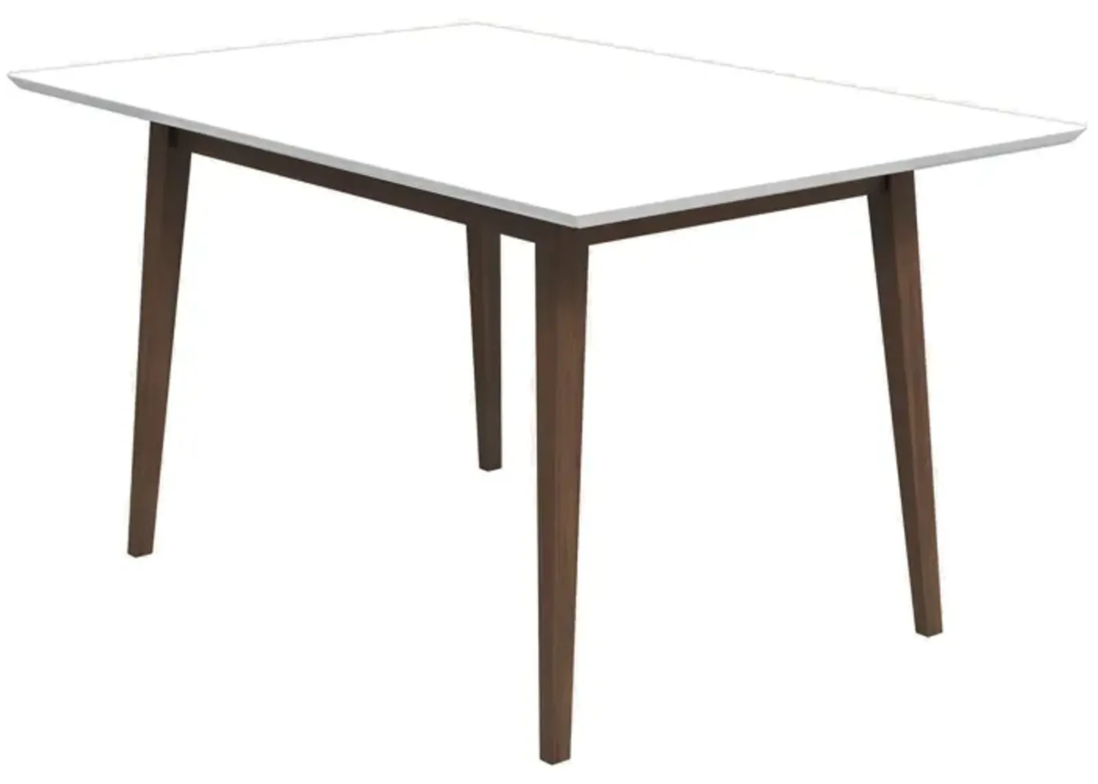 Adira White Top Small Dining Table 47"