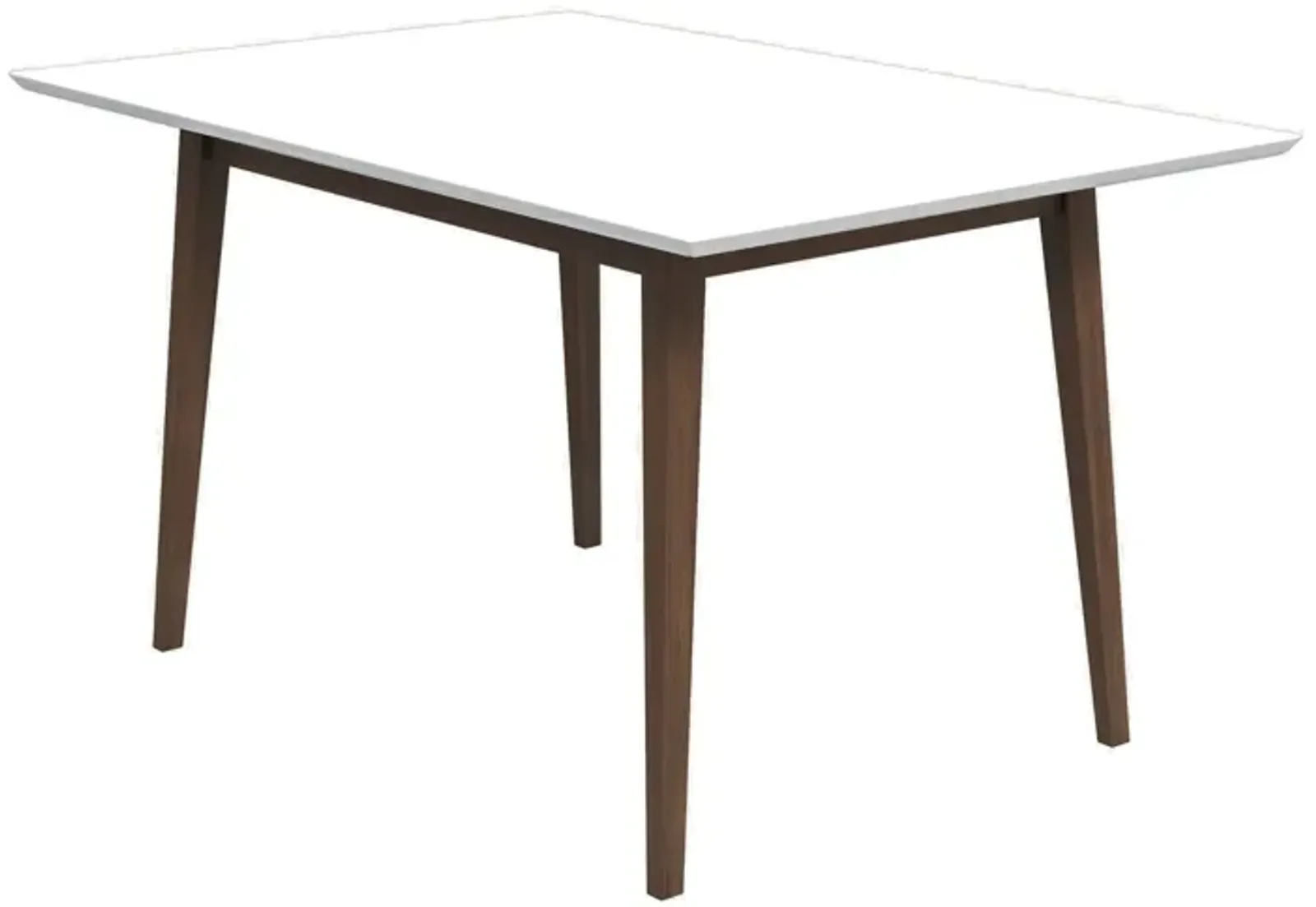 Adira White Top Small Dining Table 47"