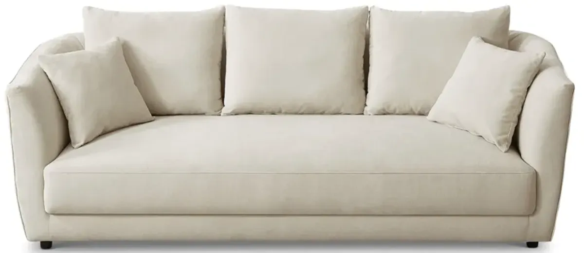 Pula Cream Linen Sofa