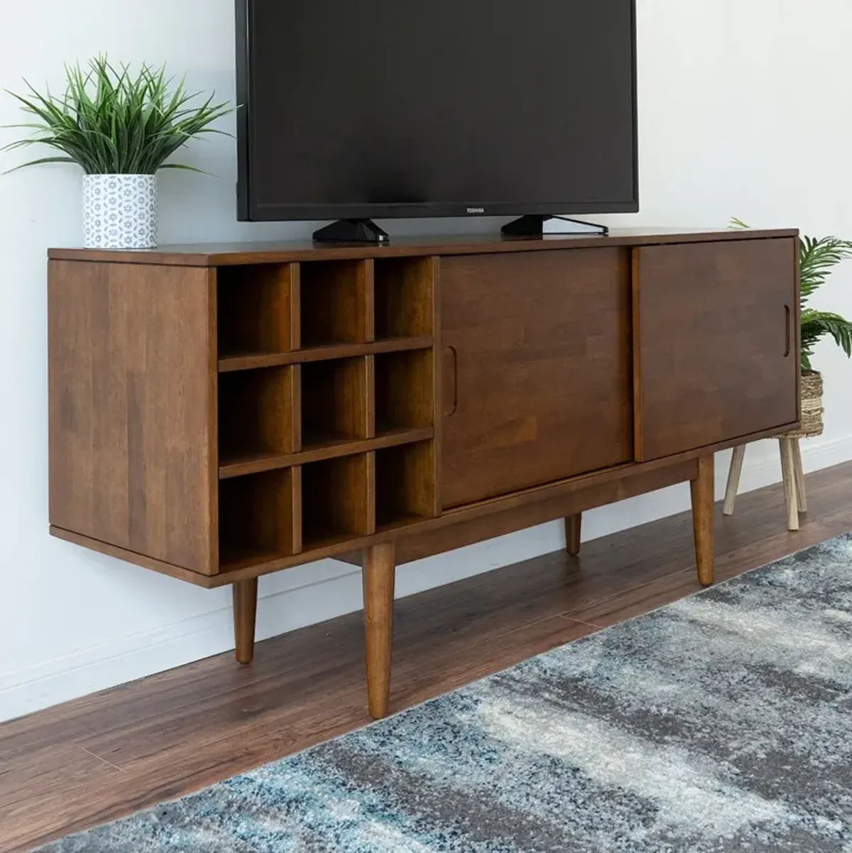 Robins Credenza Walnut TV Stand